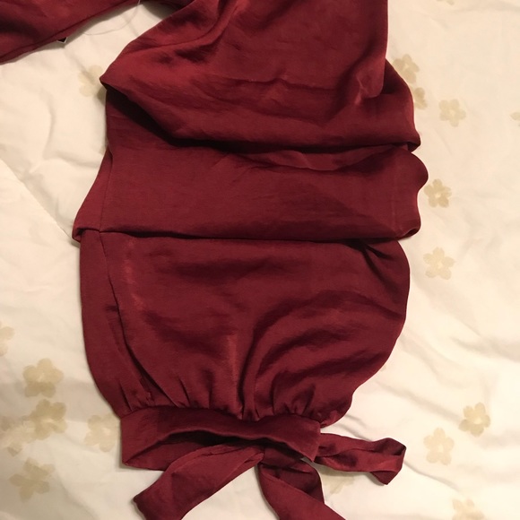 🌺NEW🌺Red  long sleeve blouse - Picture 2 of 3